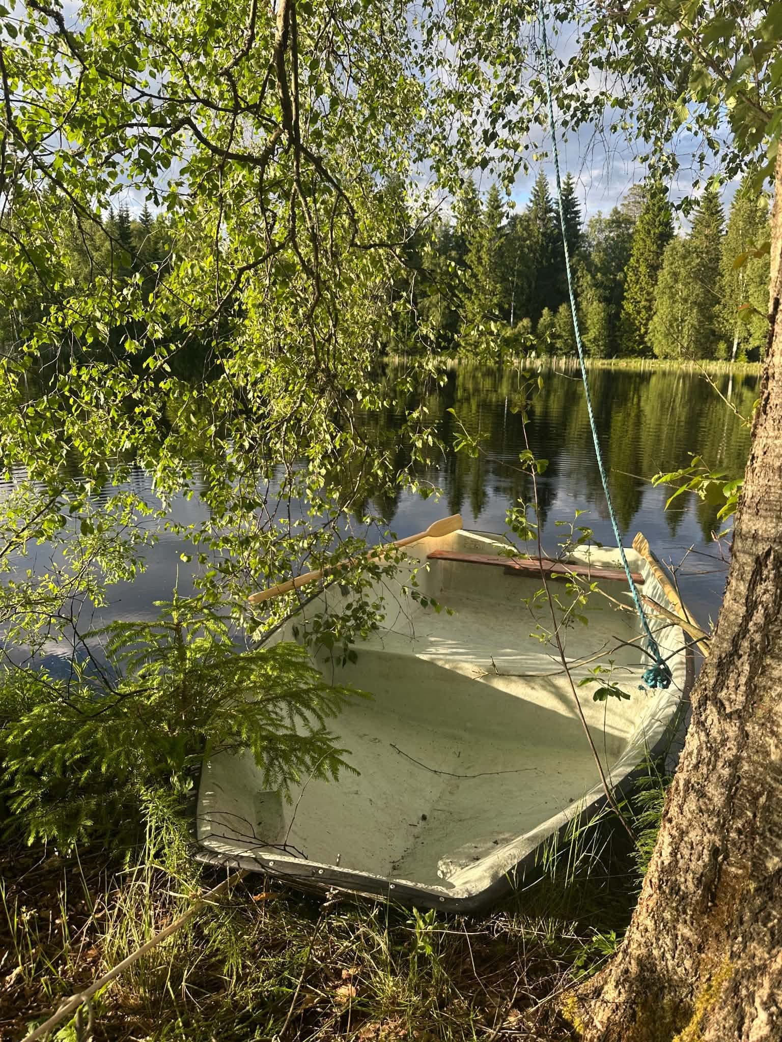 Roddbåten vid Axels sjö